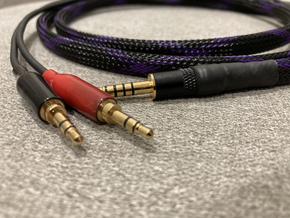 Кабель для наушников 6,3/4,4/3,5/2,5мм балансный