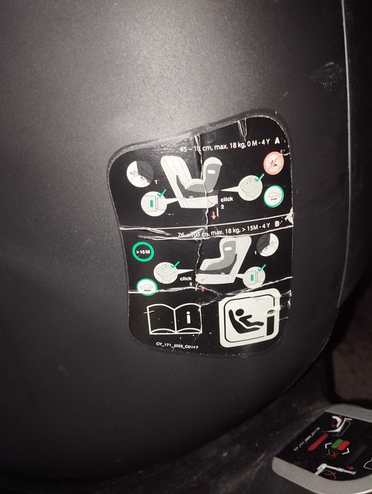 Fotelik ISOFIX obrotowy GB vaya i-size plus