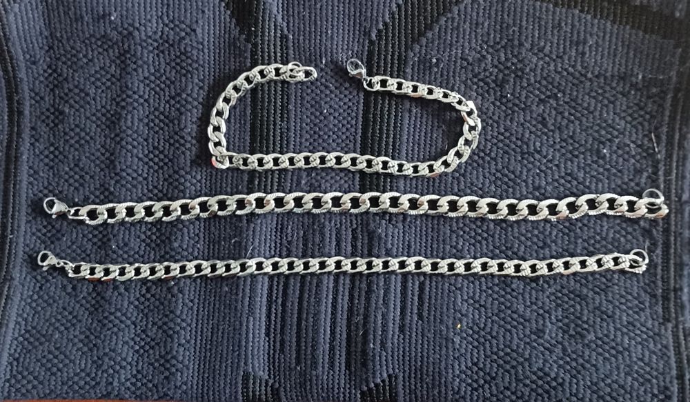 Ланцюжок на руку браслет металевий