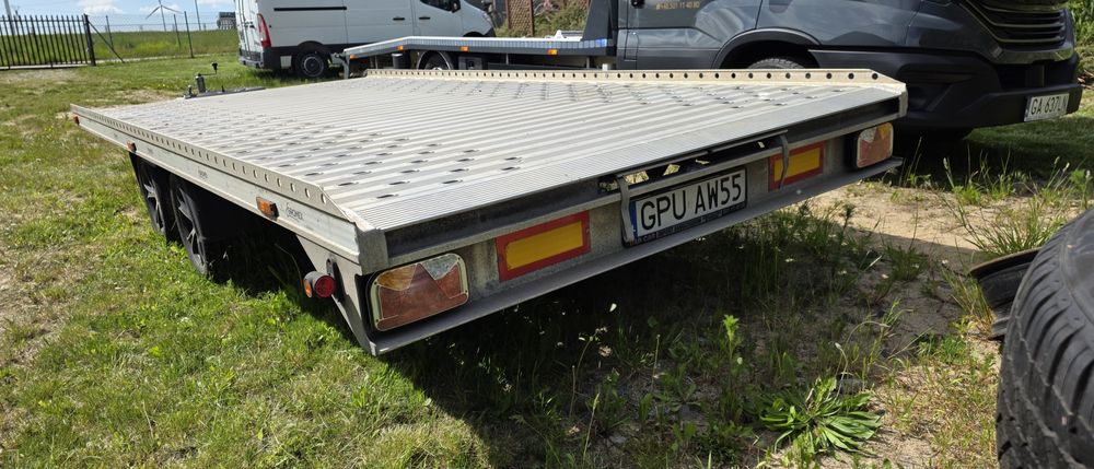 Laweta aluminiowa 3t,dmc,alu,super lekka