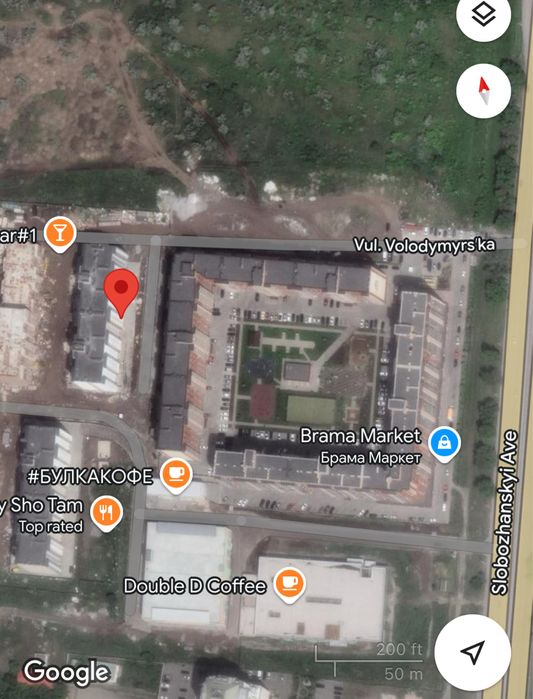 Гараж в жилом комплексе Дніпровська брама 2