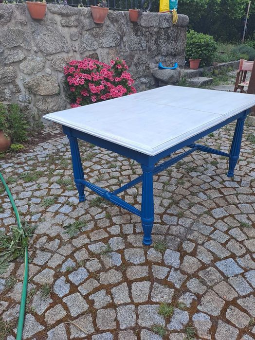 mesa extensível madeira maciça