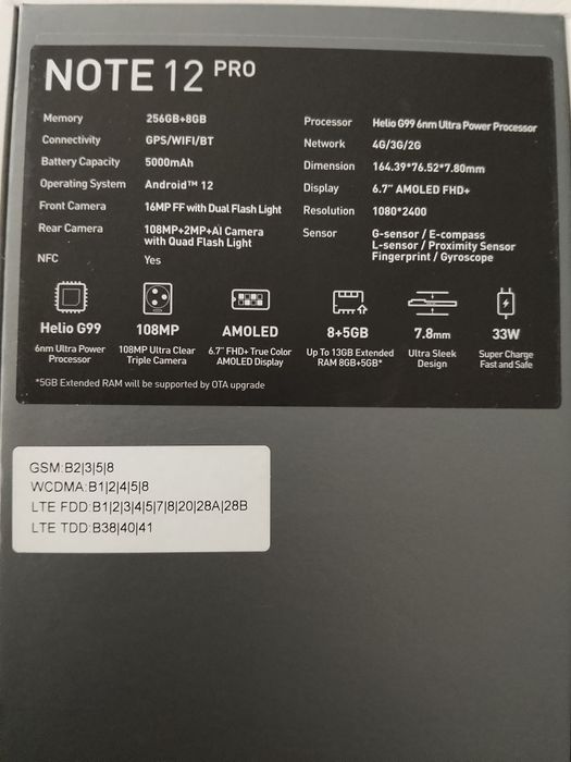 Infinix Note 12 Pro