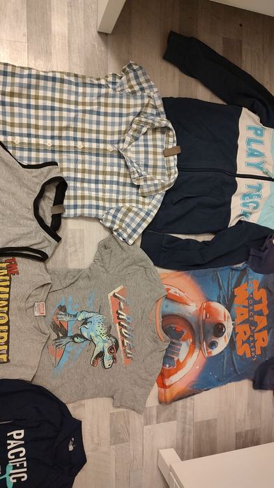 Ubrania dla chłopca 7-8 lat 128 cm