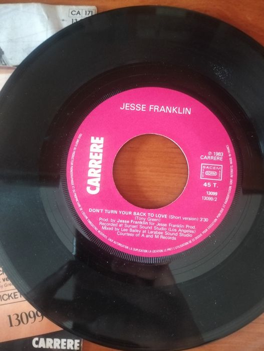 Single Jesse Franklin435606477624453121