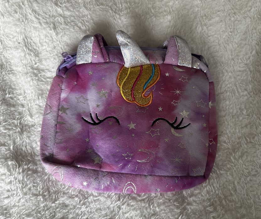 Torebka jednorożec fioletowa