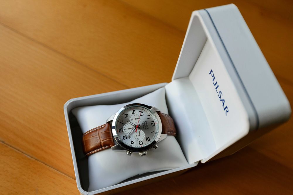 Relógio Pulsar (comprado na Bluebird) - cronógrafo - 100m wr