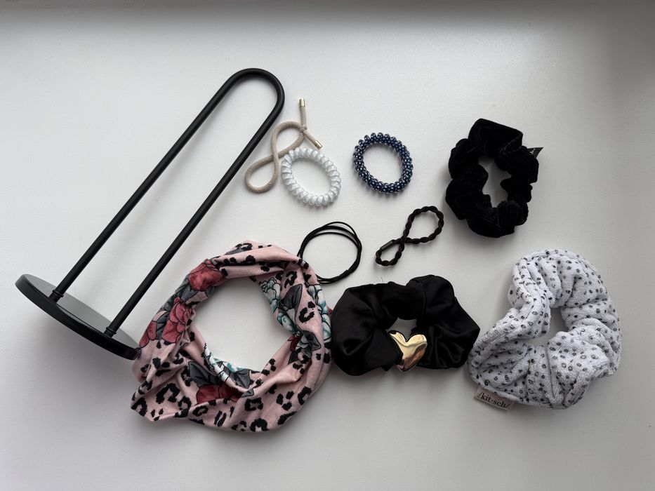 Заколки гумки резинки