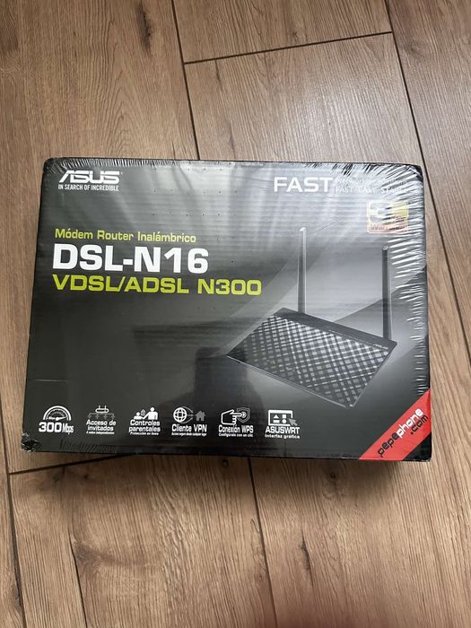 Новий ASUS DSL-N16 VDSL/ADSL N300 Модем-Роутер
