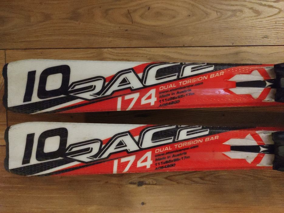 Narty zjazdowe ATOMIC Race GS 174 + wiązania Atomic neox 310