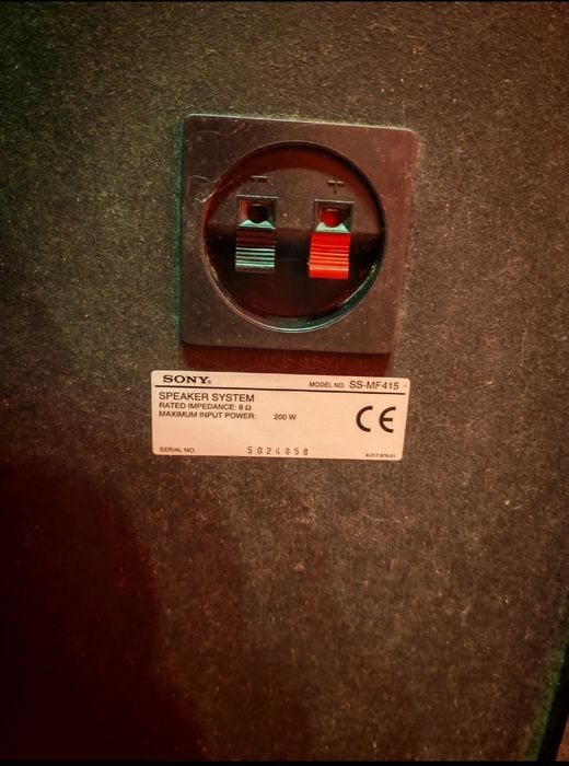 Colunas Sony SS-MF415