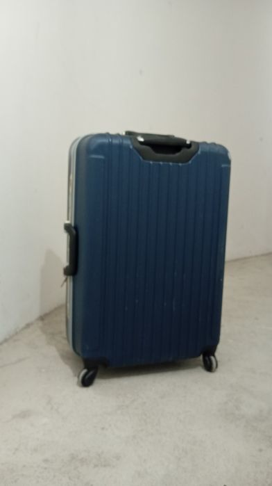 Mala de viagem azul