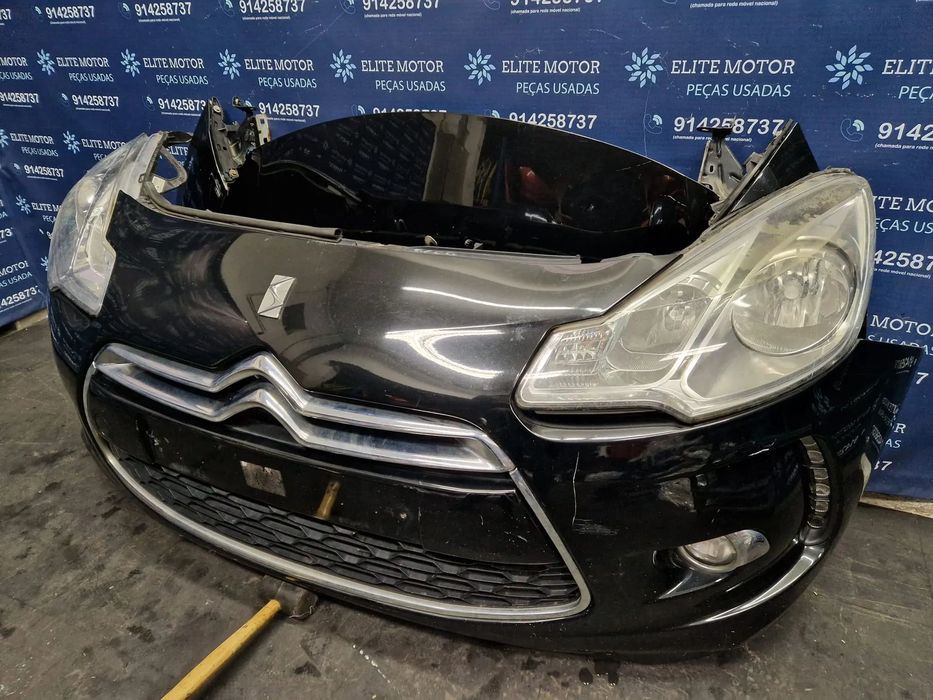 Frente completa usada CITROEN DS3 1.6 THP capot parachoques oticas