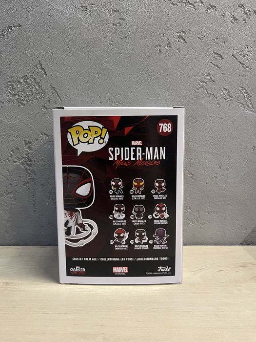 FUNKO POP SPIDER-MAN 768 Miles Morales (T.R.A.C.K. Suit)