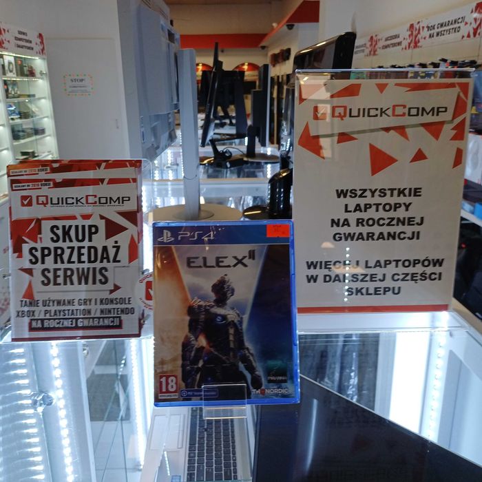 Gra PlayStation 4 PS4 / PS5 NOWA Elex II 2 PL Gwar 1 Rok QUICK-COMP