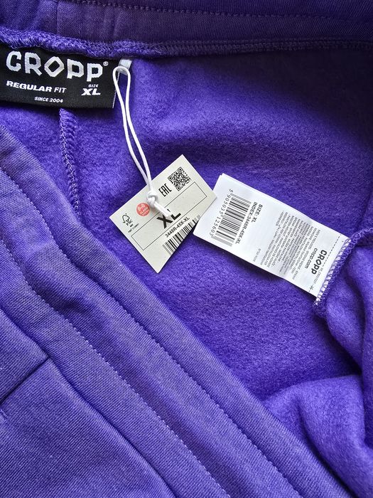 Fioletowe dresy Joggery Cropp Chaos Płomienie Streetwear Y2K XL (nowe)