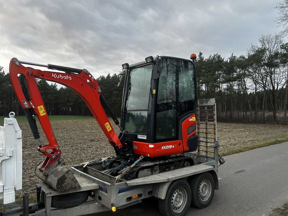 Minikoparka Kubota KX19-04