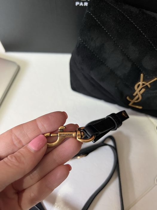 Сумка замш YSL Saint Laurent LouLou Toy suede Ив Сен Лоран: 8 500