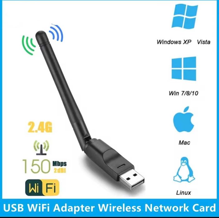 USB Wi-fi адаптер МТ-7601 wifi Роутер 802.11