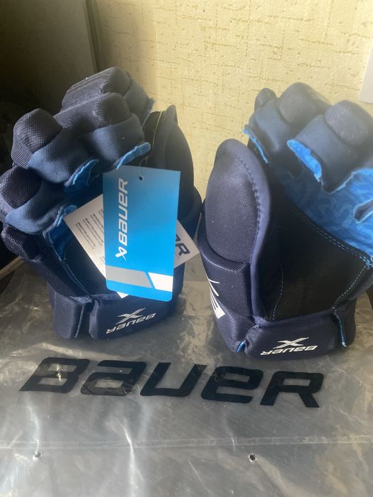 Хокейні рукавиці перчатки краги Bauer