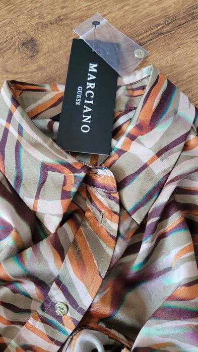Koszula damska satynowa wzorzysta Marciano by Guess M