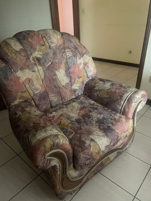 Sofa  florido individual