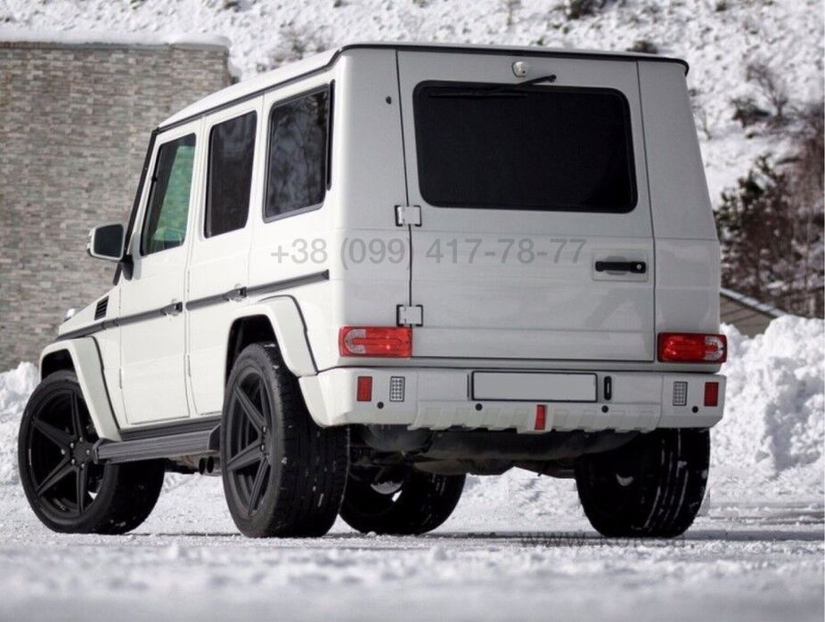 Бампер задний BRABUS стиль Mercedes W463 G55 G63 G65 G500 G550