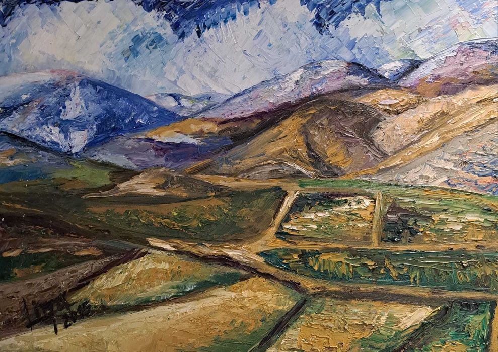Pintura Original de Lina Ambrósio (ESBAL / SNBA) – Oportunidade para Colecionadores e Investimento em Arte