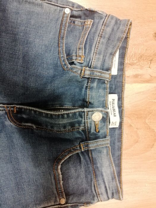 Spodnie dżinsowe pull&bear dziewczęce