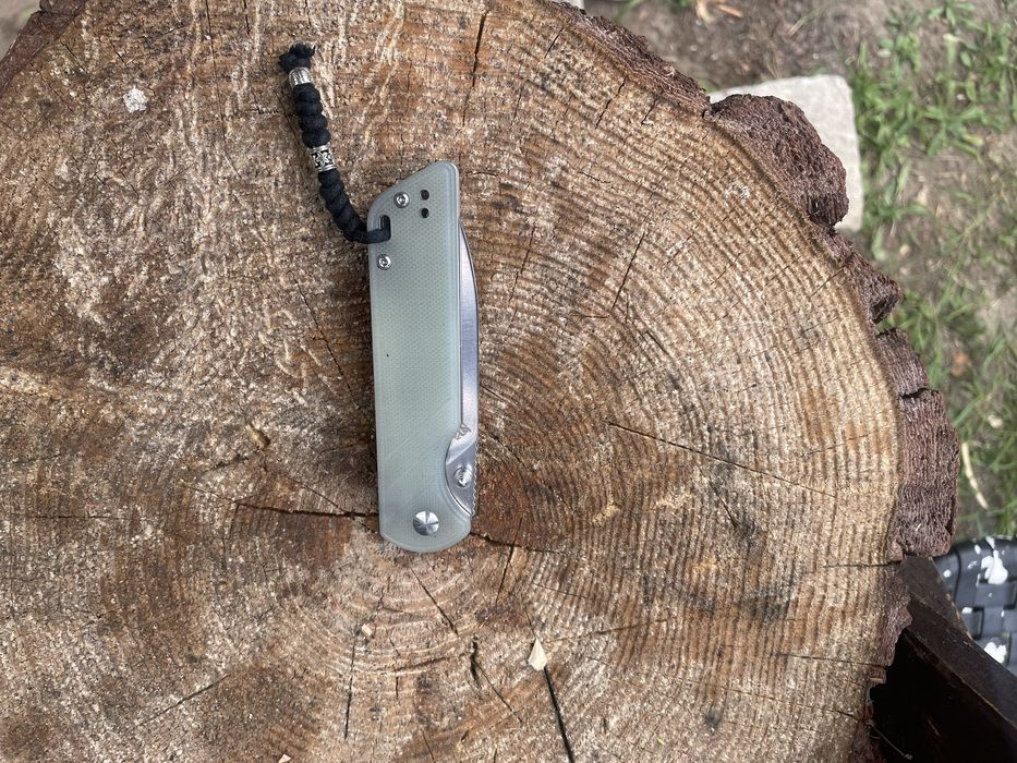 QSP parrot g10 jade nóż skladany