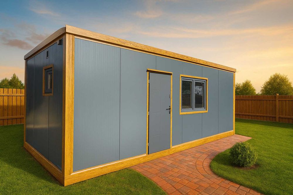 Kontener mieszkalny Domek całoroczny 21m2 7x3m wyposażony NOWY