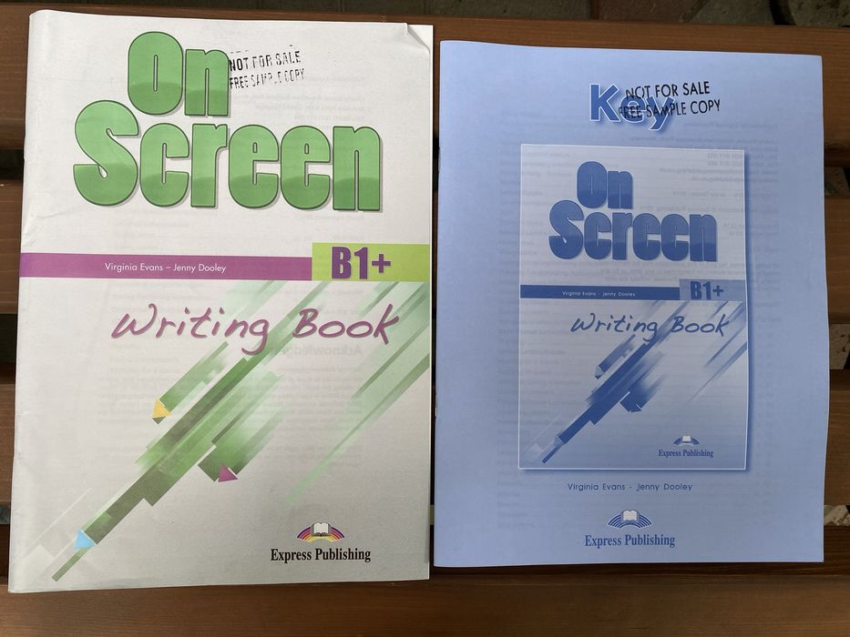 On Screen B1 Workbook, writing book