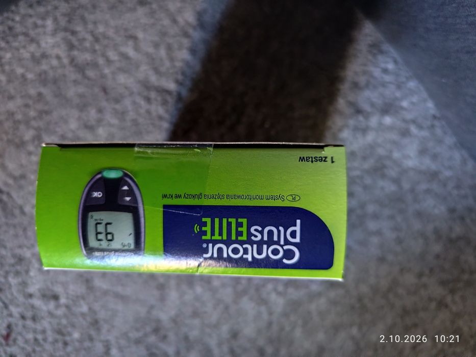 Glukometr Contour Plus Elite nowy