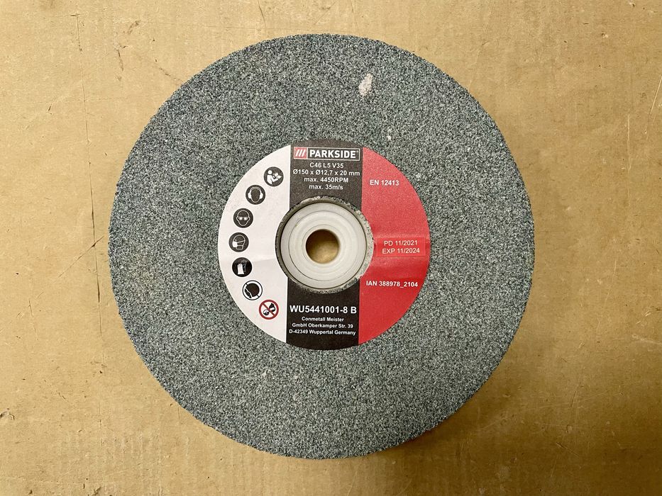 Круг точильный по металлу для станка 150х32мм (зерно 46) PARKSIDE