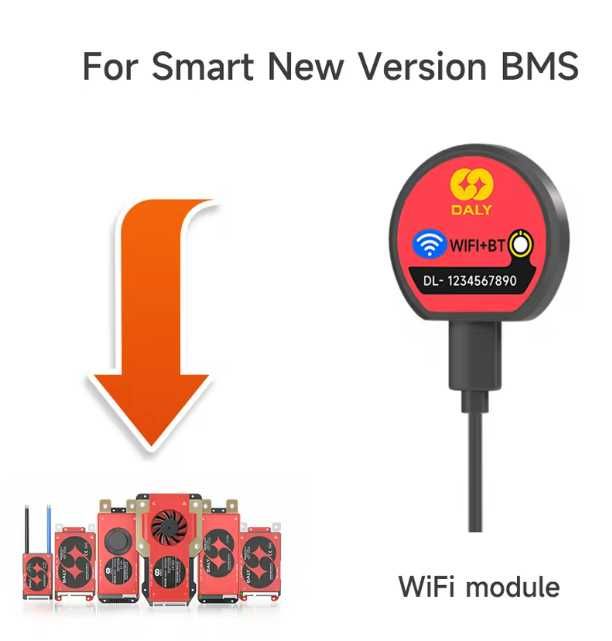 WIFI + Bluetooth модуль для BMS DALY