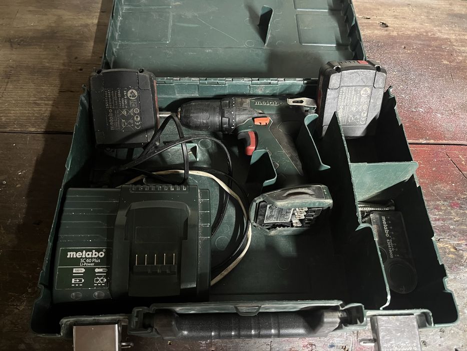 Шуруповерт Metabo оригінал