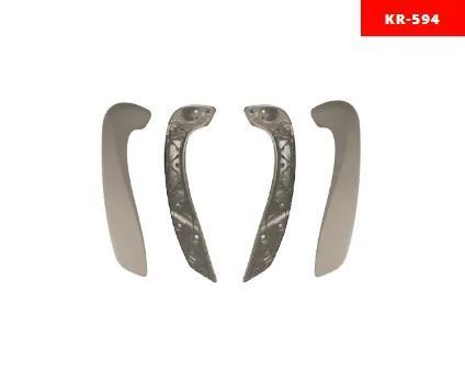 Kit de Pegas Manípulos Puxadores das portas do Renault Megane III e Fluence