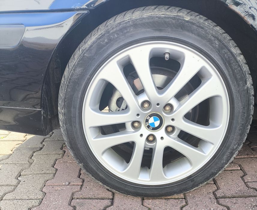 Alufelgi bmw 17cali z oponami styling 79 możliwa zamiana na 18/17 bmw