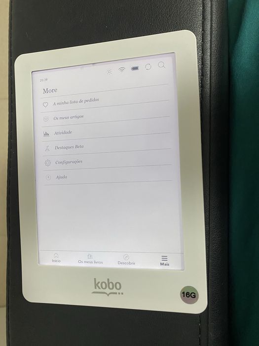 Kobo Glo branco502773318807736323
