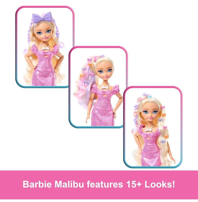 Лялька Barbie Dream besties Малібу Мій ранок краси 
Код товару