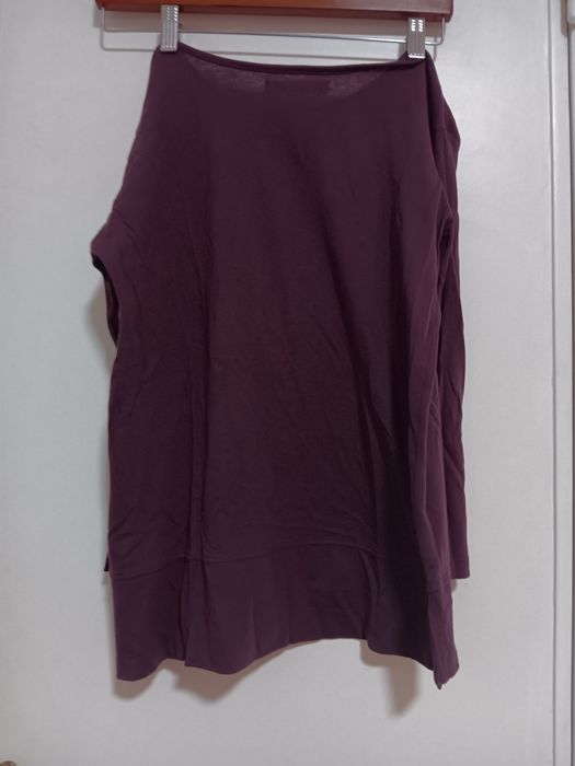 Blusa (cor uva) c/ franjas