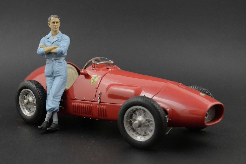 Peter Collins Figurka 1:18 CMC Maserati 250F Lancia Ferrari D50 246