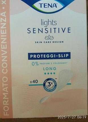 Урологічні прокладки tena lady lights sensitive