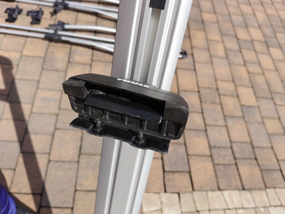 Thule belki dachowe + uchwyty + bagażnik rowerowy – Honda Civic IX Tourer