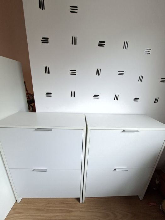 Sapateiras com 2 prateleiras