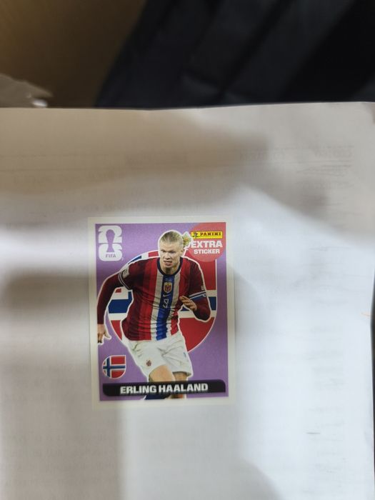 Haaland extra sticker mundial 2026