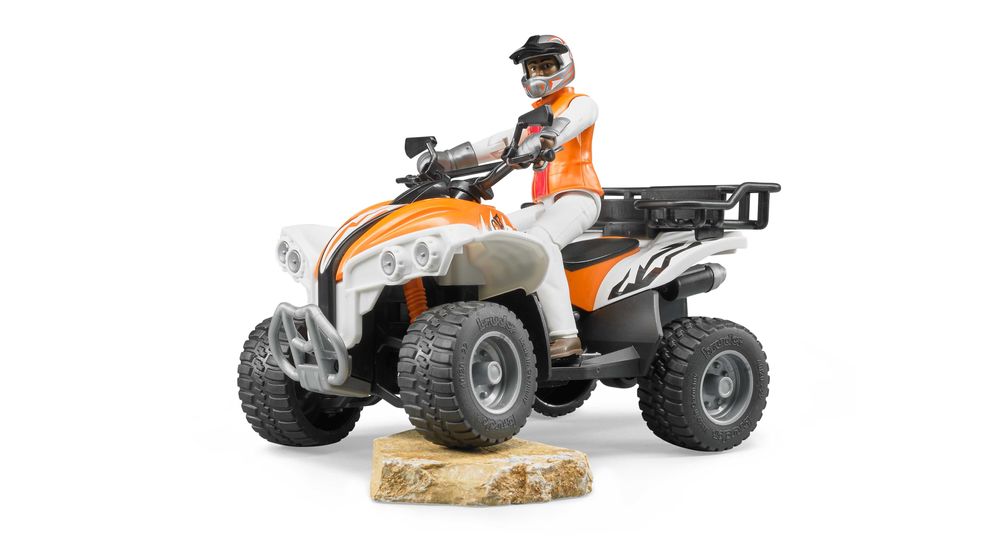 Prezent  Zabawka Quad ATV z Kierowcą Pojazd terenowy 63000