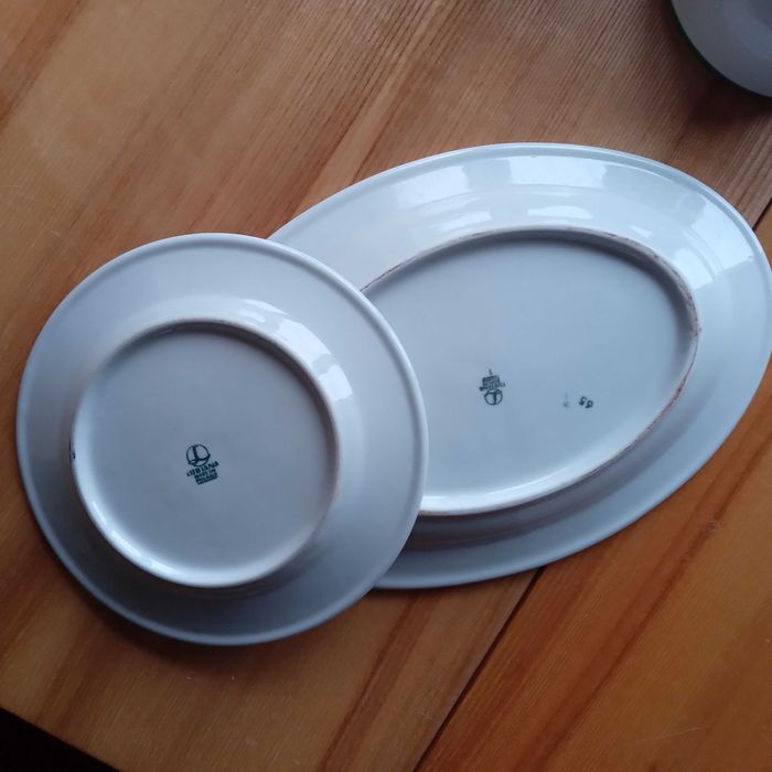 półmisek, miski  PRL Społem Lubiana