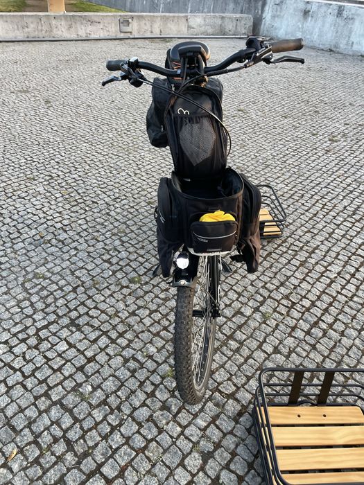 Bicicleta de carga elétrica KTM roda 24"