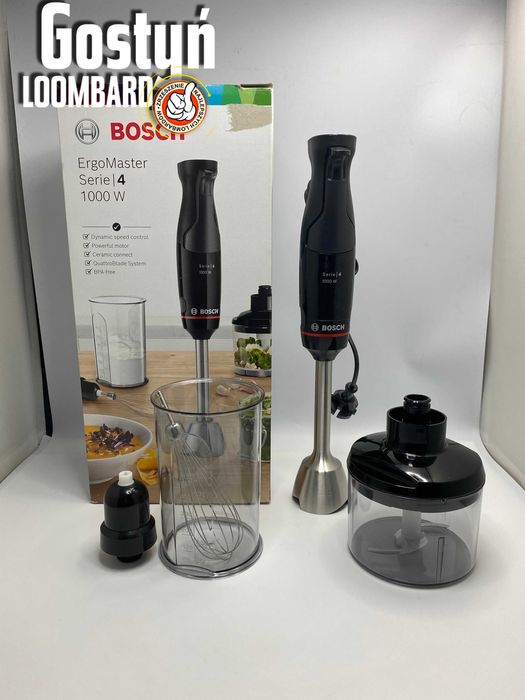 Od Lombard Gostyń Blender RĘCZNY BOSCH MSM4B621 NOWY!